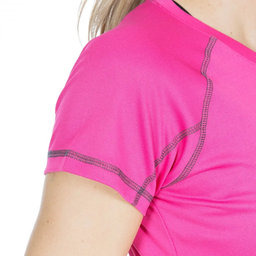 Viktoria Women's Active T-Shirt - Pink Lady