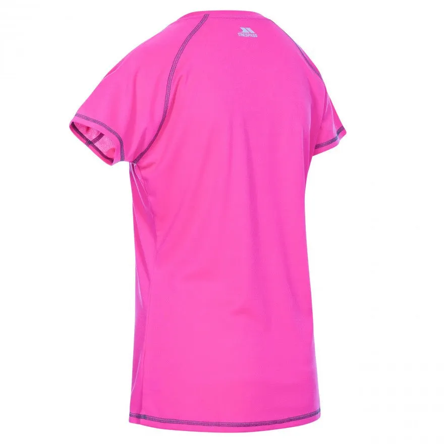 Viktoria Women's Active T-Shirt - Pink Lady