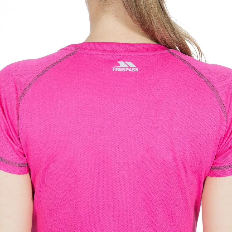 Viktoria Women's Active T-Shirt - Pink Lady