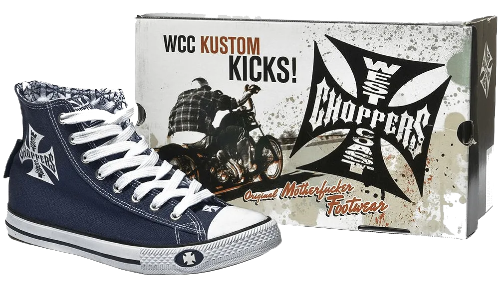 WCC Warrior Hi-Tops - Navy