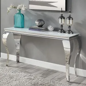 WETZIKON Sofa Table, White