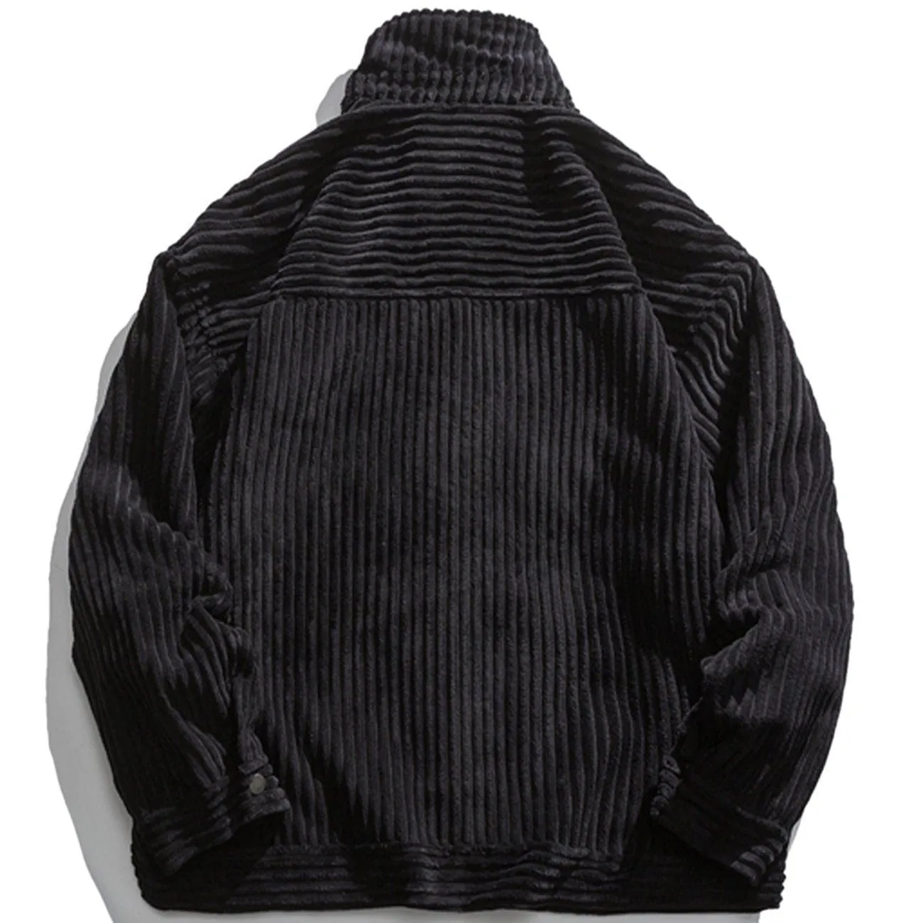 WLS Badge Striped Simple Jacket