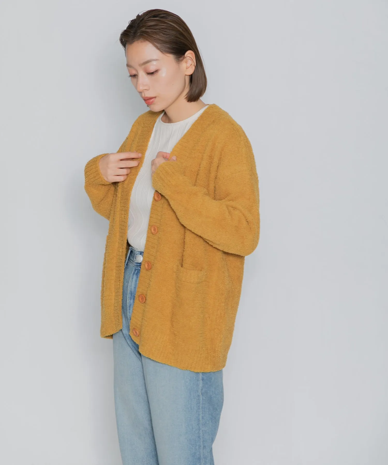 【WOMEN】nestwell JAY - V Neck Comfort Cardigan -