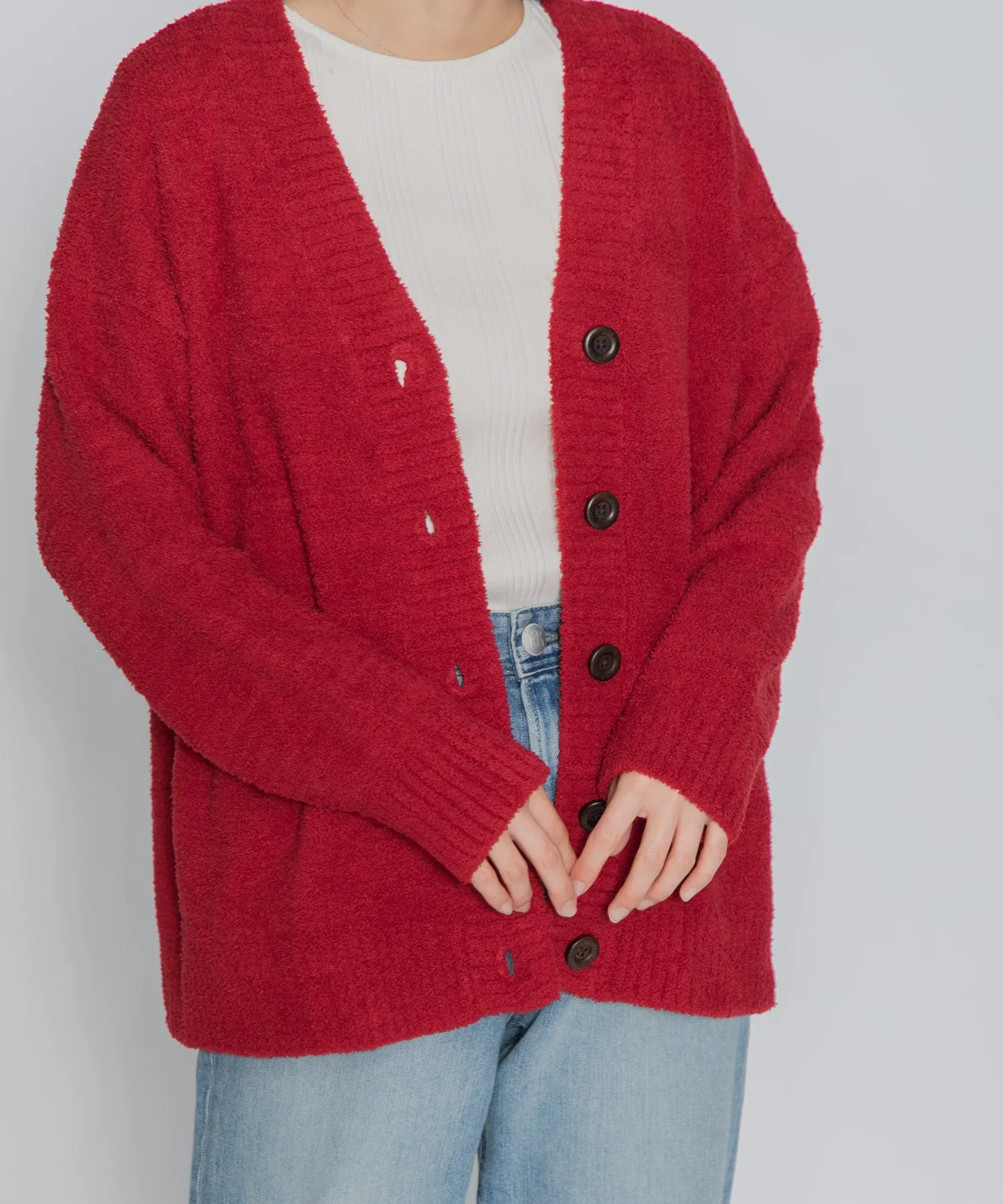 【WOMEN】nestwell JAY - V Neck Comfort Cardigan -