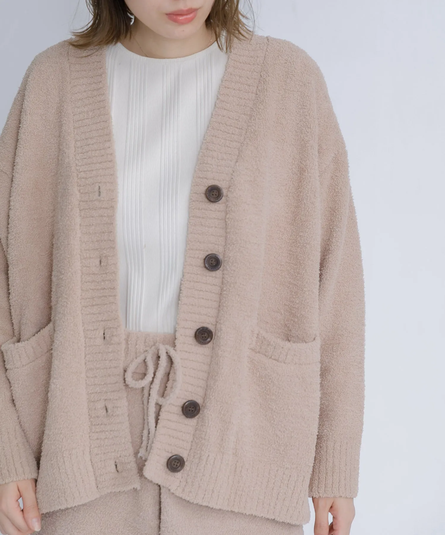 【WOMEN】nestwell JAY - V Neck Comfort Cardigan -