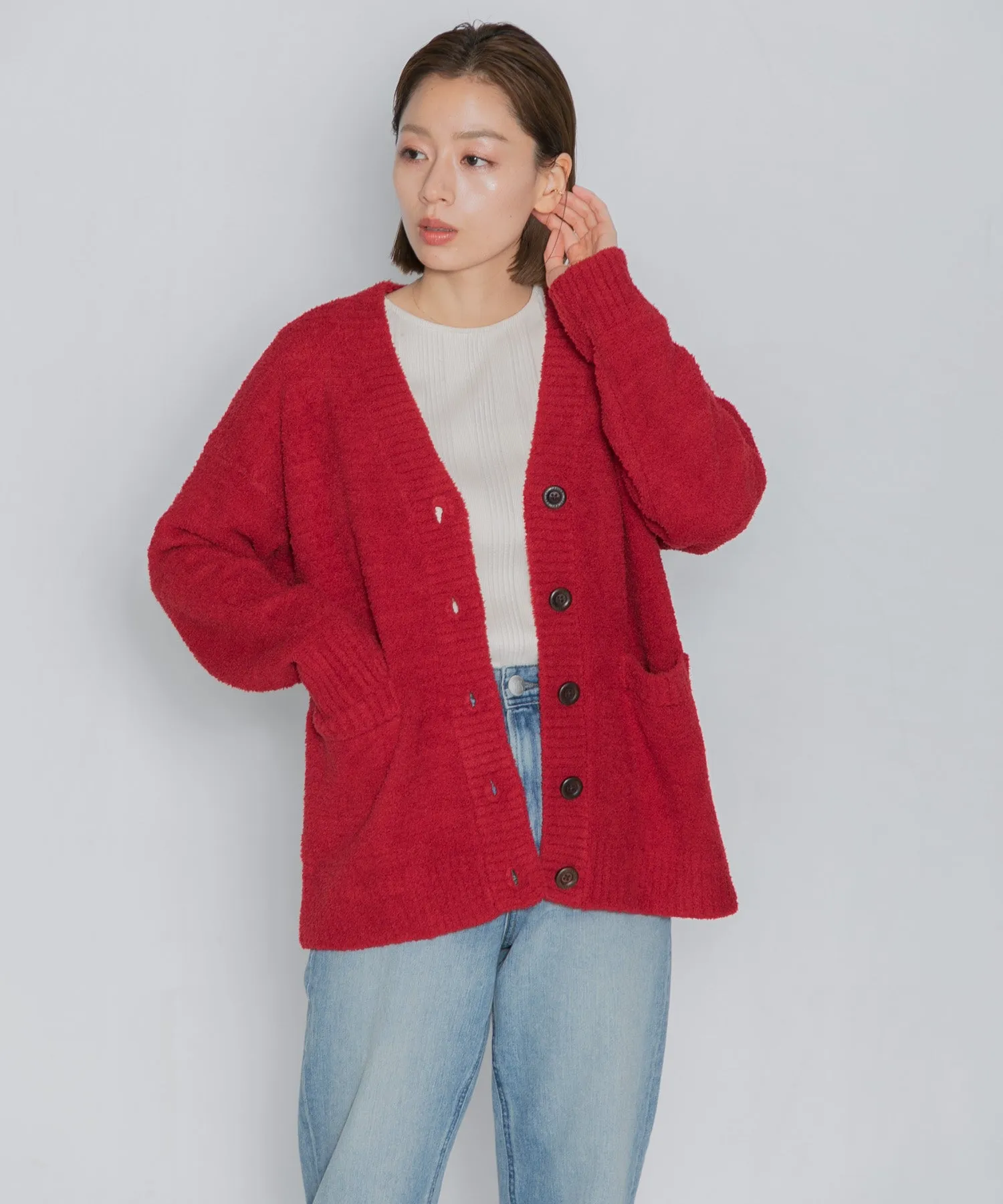 【WOMEN】nestwell JAY - V Neck Comfort Cardigan -