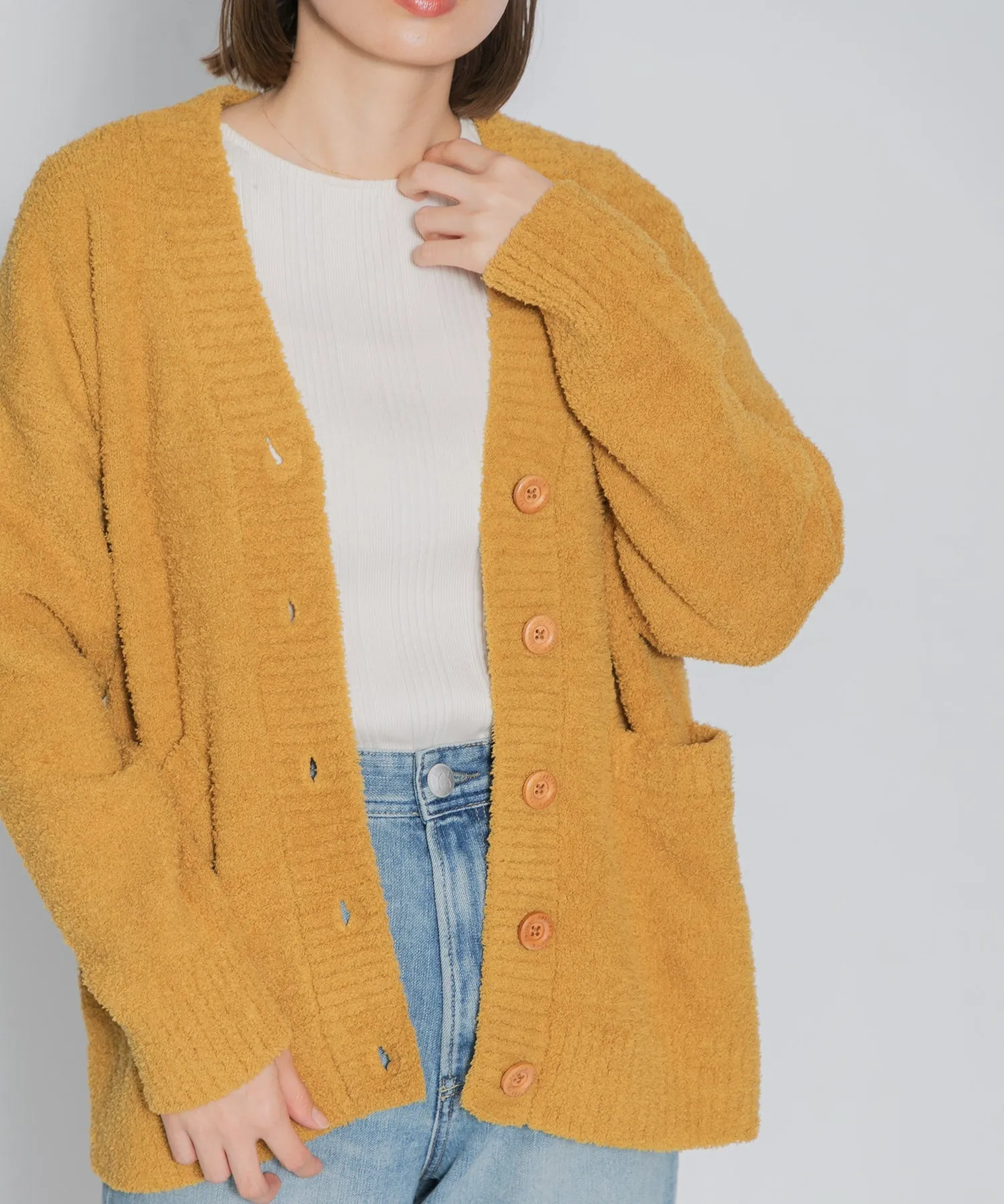 【WOMEN】nestwell JAY - V Neck Comfort Cardigan -