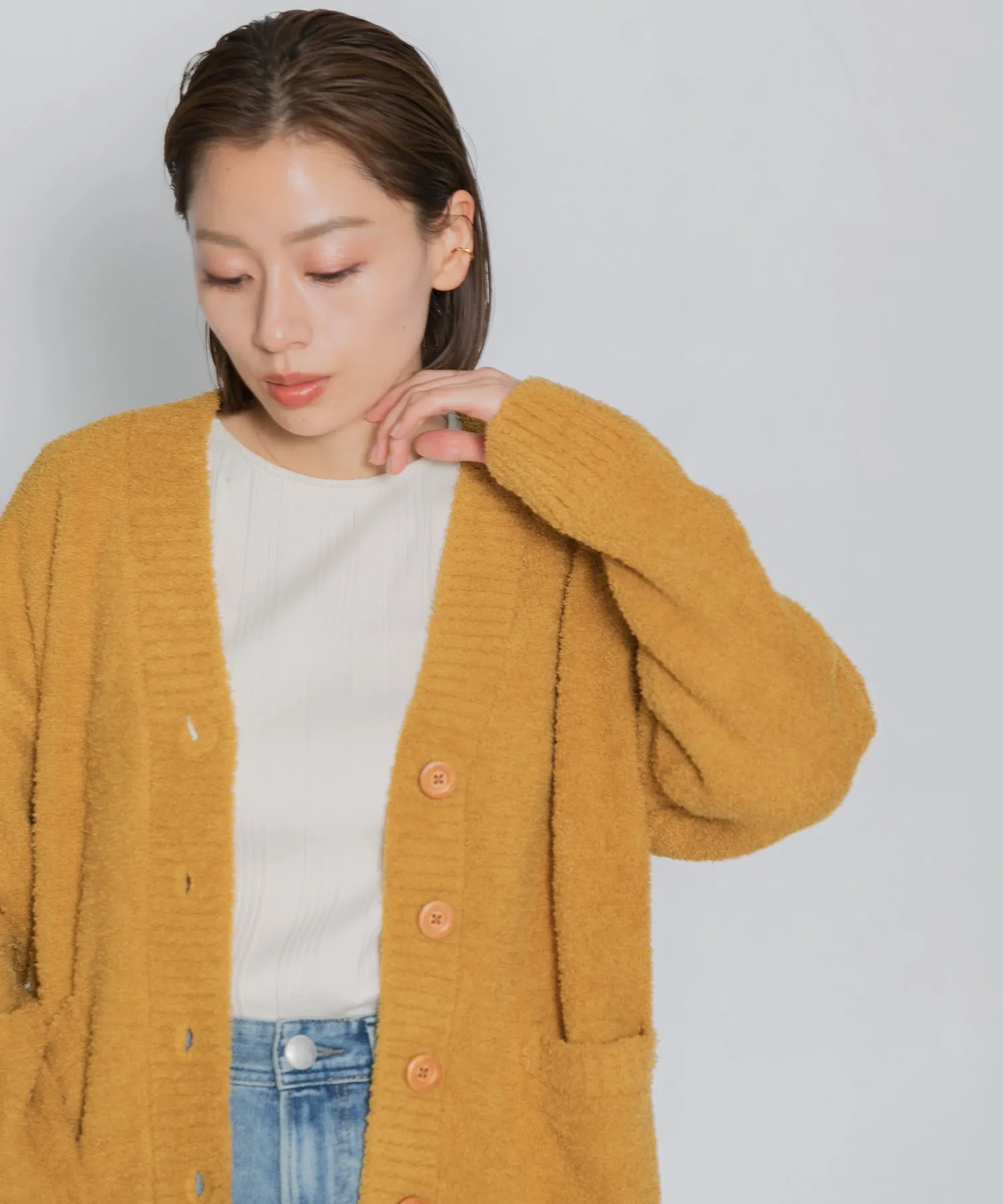 【WOMEN】nestwell JAY - V Neck Comfort Cardigan -