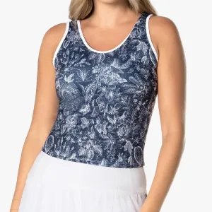 Women's Fonce Toile Tennis Tank Midnight